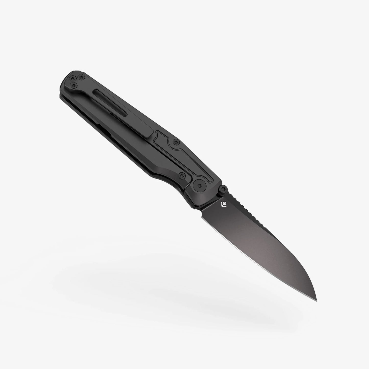 Flytanium Concourse EDC Titanium Framelock Front Flipper