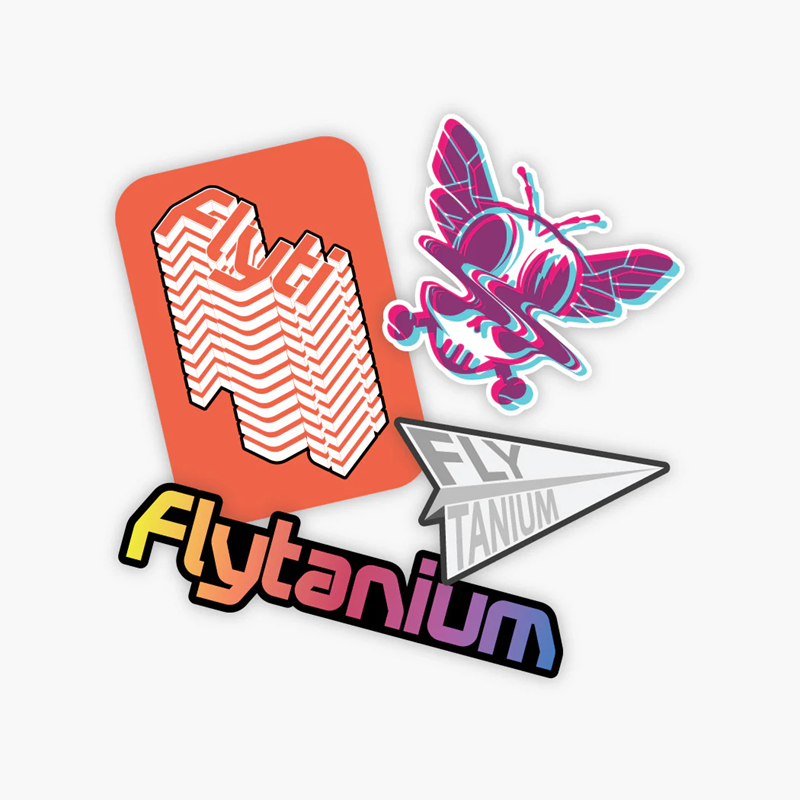 Flytanium Sticker Pack