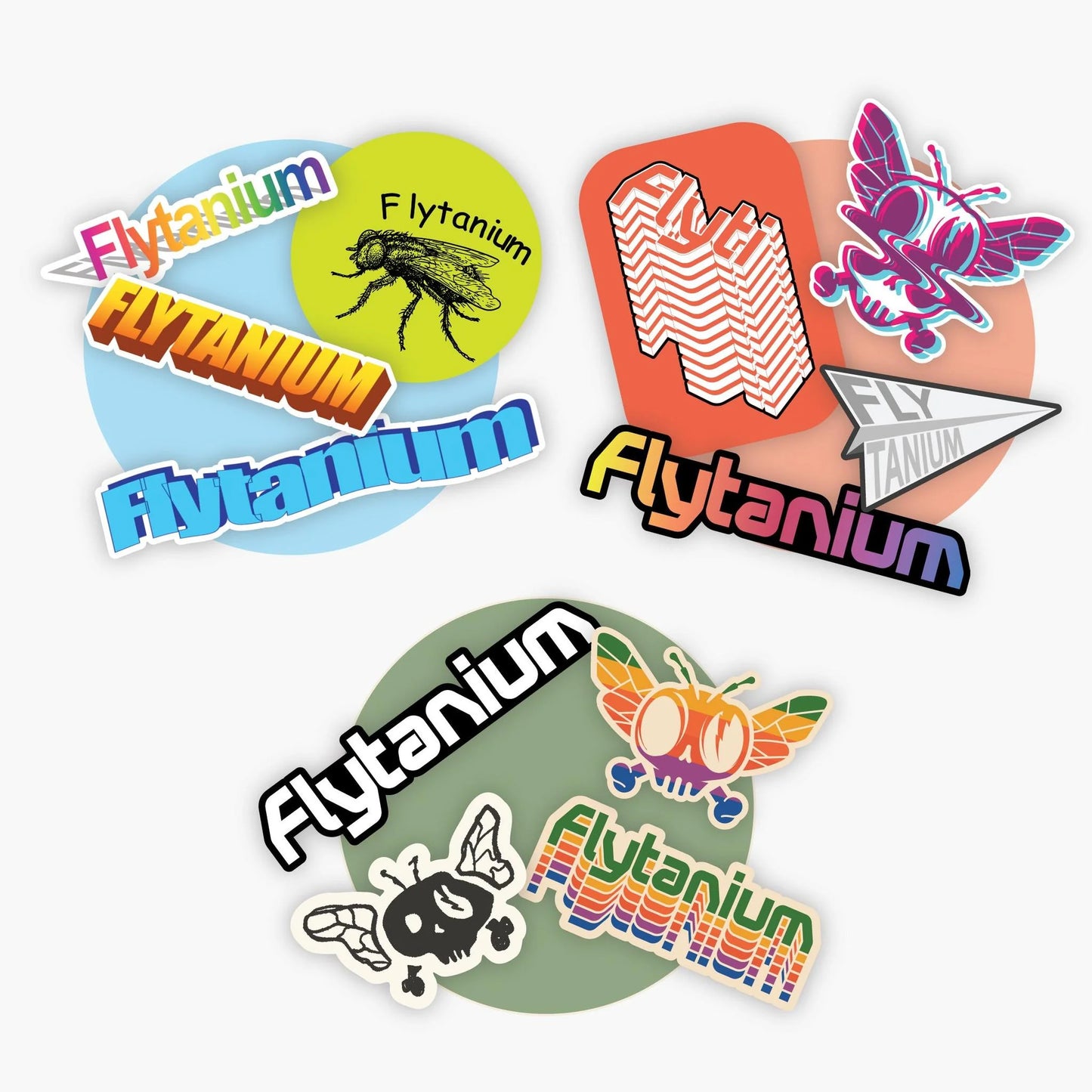 Flytanium Sticker Pack