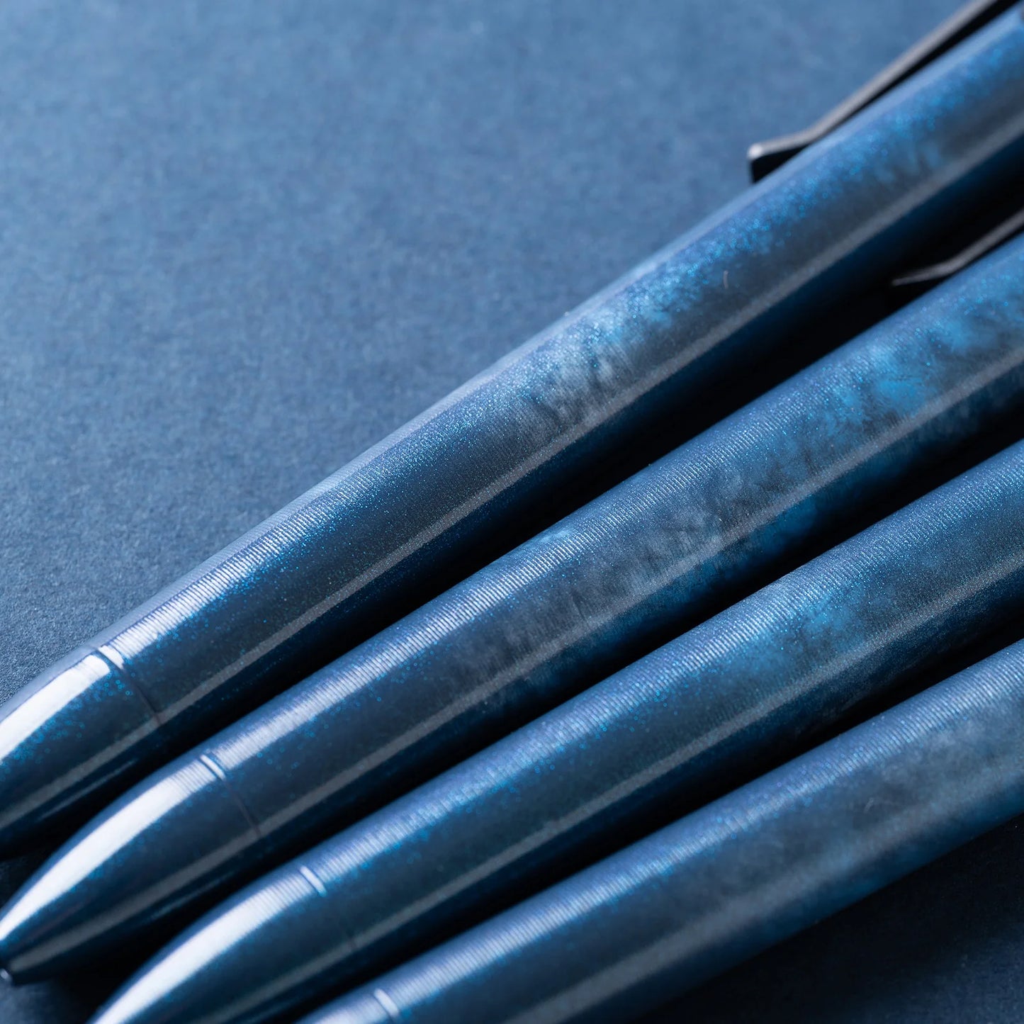 Tactile Turn Switch "Deep Sea" Titanium / Cerakote Ballpoint Pen