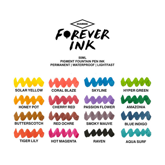 Diamine Forever Ink 50mL Bottle