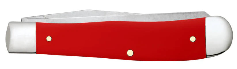 Case Knives American Workman Smooth Red Synthetic CS Trapper Folding Knife