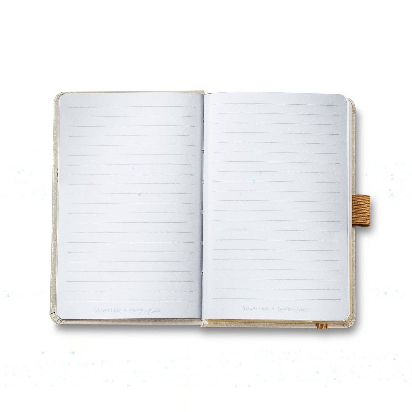 Sheaffer Emily in Paris Small Notebook 90 GSM Ink Friendly Paper with Embossed Eiffel Tower - Beige