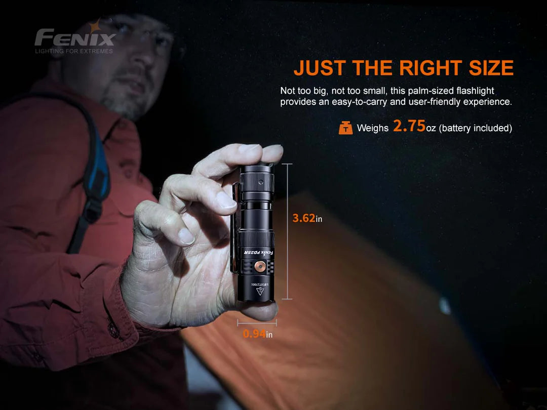 Fenix Lighting PD25R Portable Rechargeable Flashlight