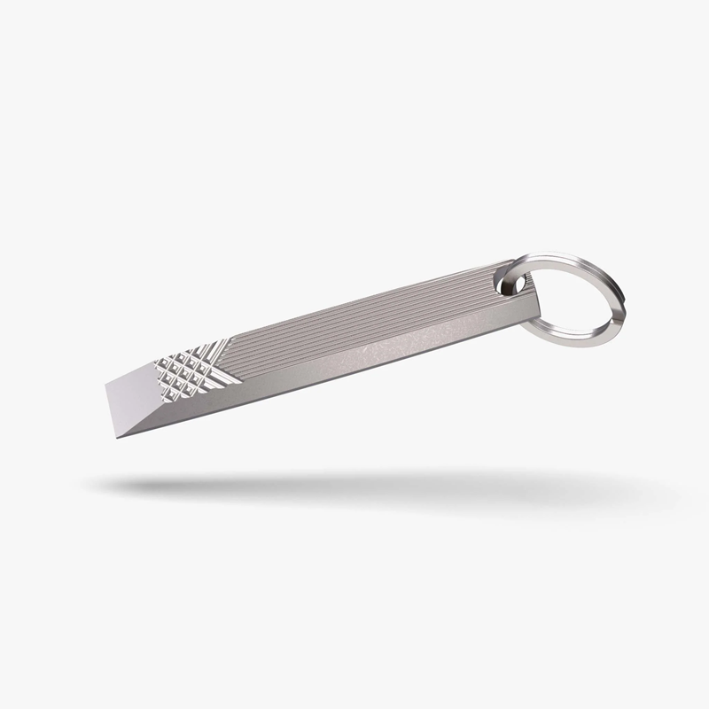 Flytanium "Flybar" Keychain Prybar Titanium