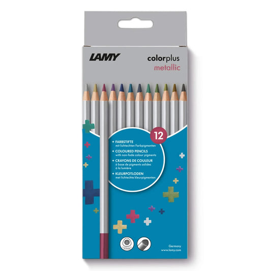 Lamy ColorPlus Metallic Color Pencils 12 Pack