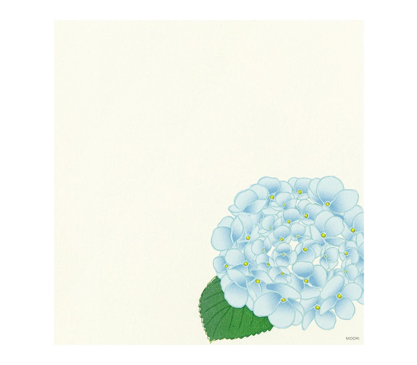 Midori Letter Pad 133 Four Designs Summer Flowers