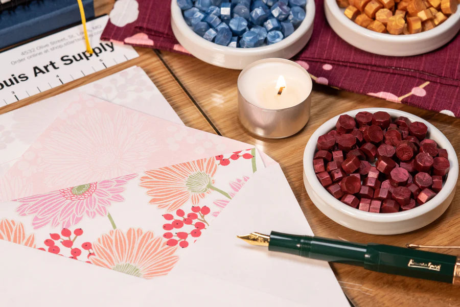 Midori Floral Gerbera Envelopes