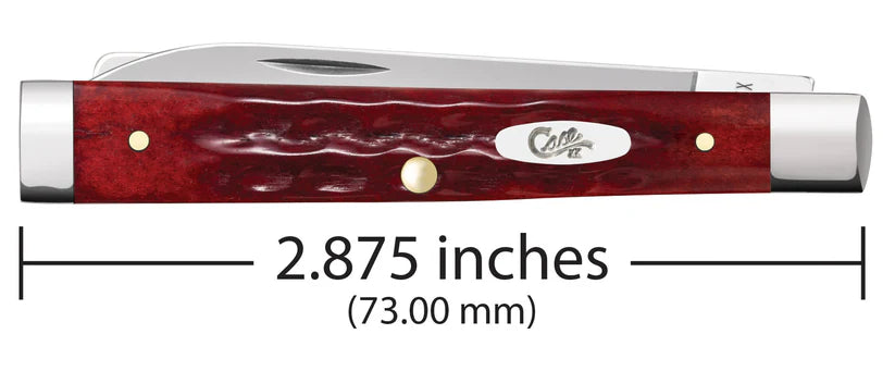 Case Knives Corn Cob Jig Pocket Worn Old Red Bone Baby Doc Folding Knife