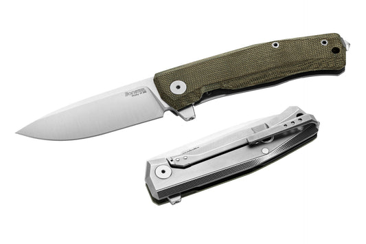 Lionsteel Myto Green Canvas Folding Knife