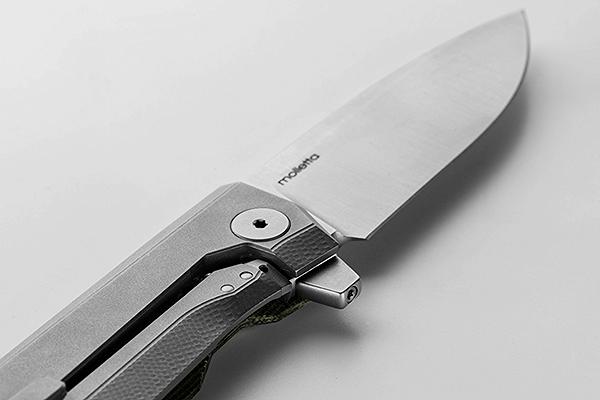 Lionsteel Myto Green Canvas Folding Knife