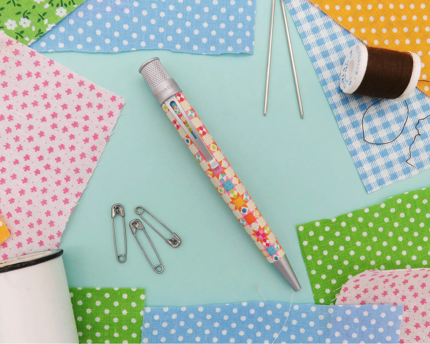 Retro 51 Tornado Vintage Metalsmith Patchwork Rollerball Pen