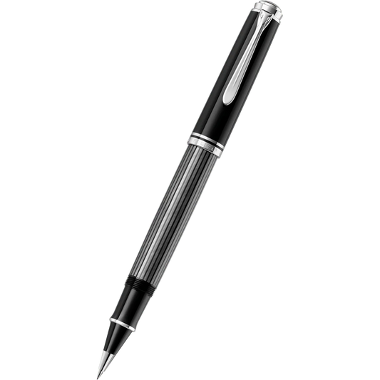 Pelikan R805 Stresemann Anthracite Black Rollerball Pen