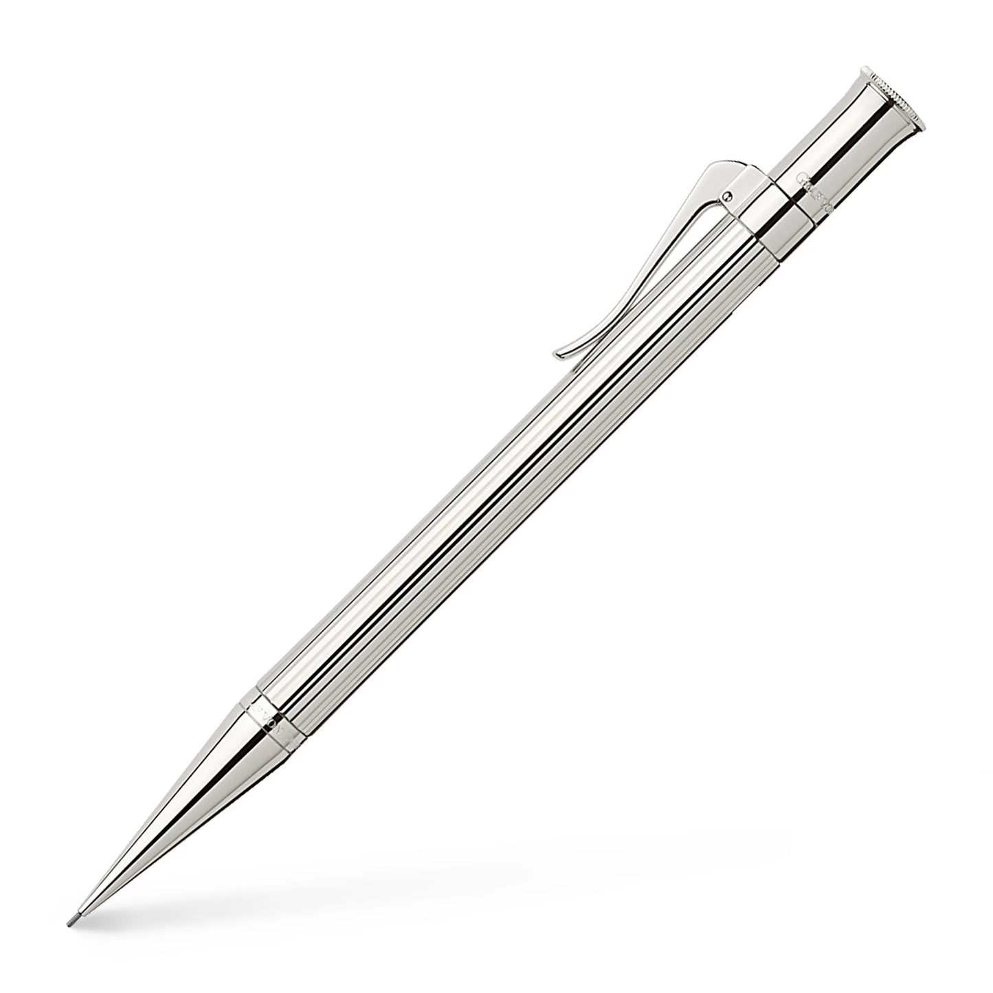 Graf Von Faber Classic Platinum-Plated Mechanical Pencil w/ Eraser