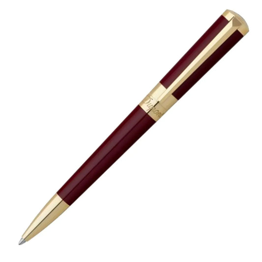 S.T. Dupont Liberte Red and Gold Ballpoint Pen