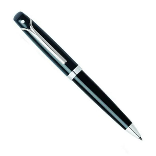 Sheaffer Valor Black w/ Silver Trim Rollerball Pen