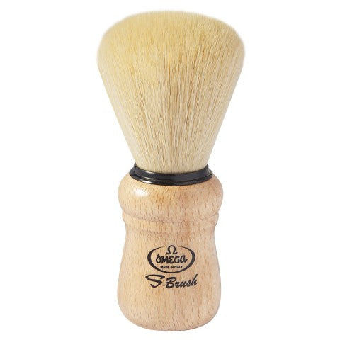 Omega S Brush 100% Synthetic Shaving Brush