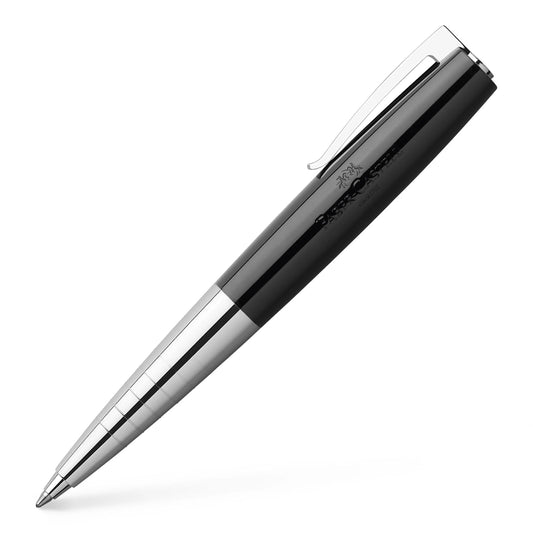 Faber-Castell Loom Black Piano Ballpoint Pen Free Refill