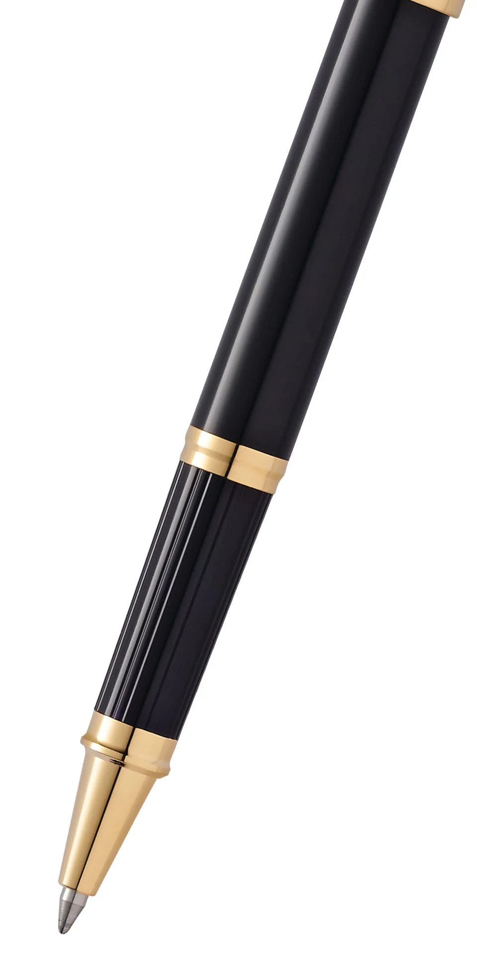 Cross Century II Black Lacquer Gold Accent Rollerball Pen