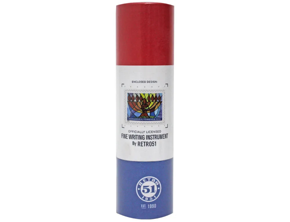 Retro 51 Tornado United States Postal Service Hanukkah 2022 Rollerball Pen