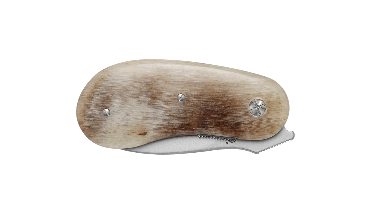 Viper Drop Ox Horn Folding Knife Liner Lock