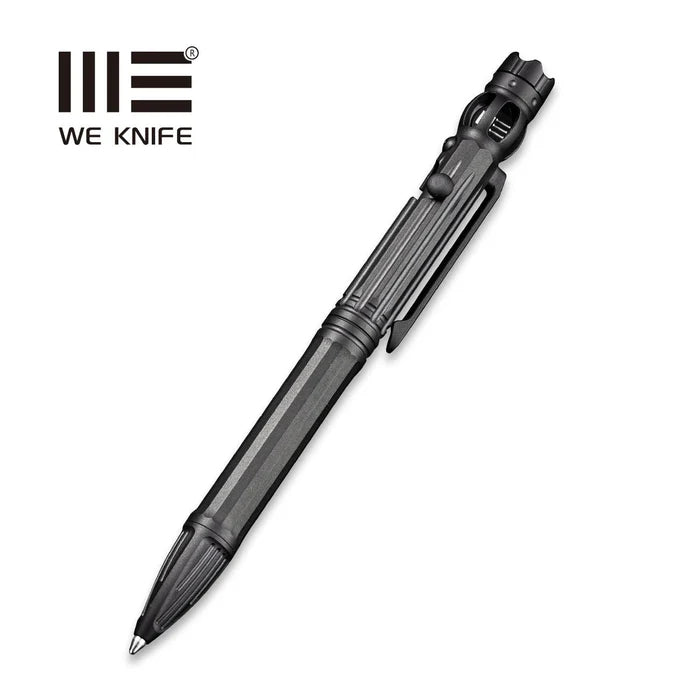 We Knife Baculus Titanium Plain Bolt Action Ballpoint Pen
