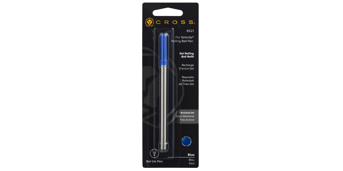 Cross Rollerball Refill 8521-2 Blue